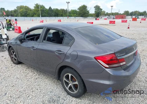 2015 Honda Civic Se from USA, damaged, VIN 19XFB2F72FE119348